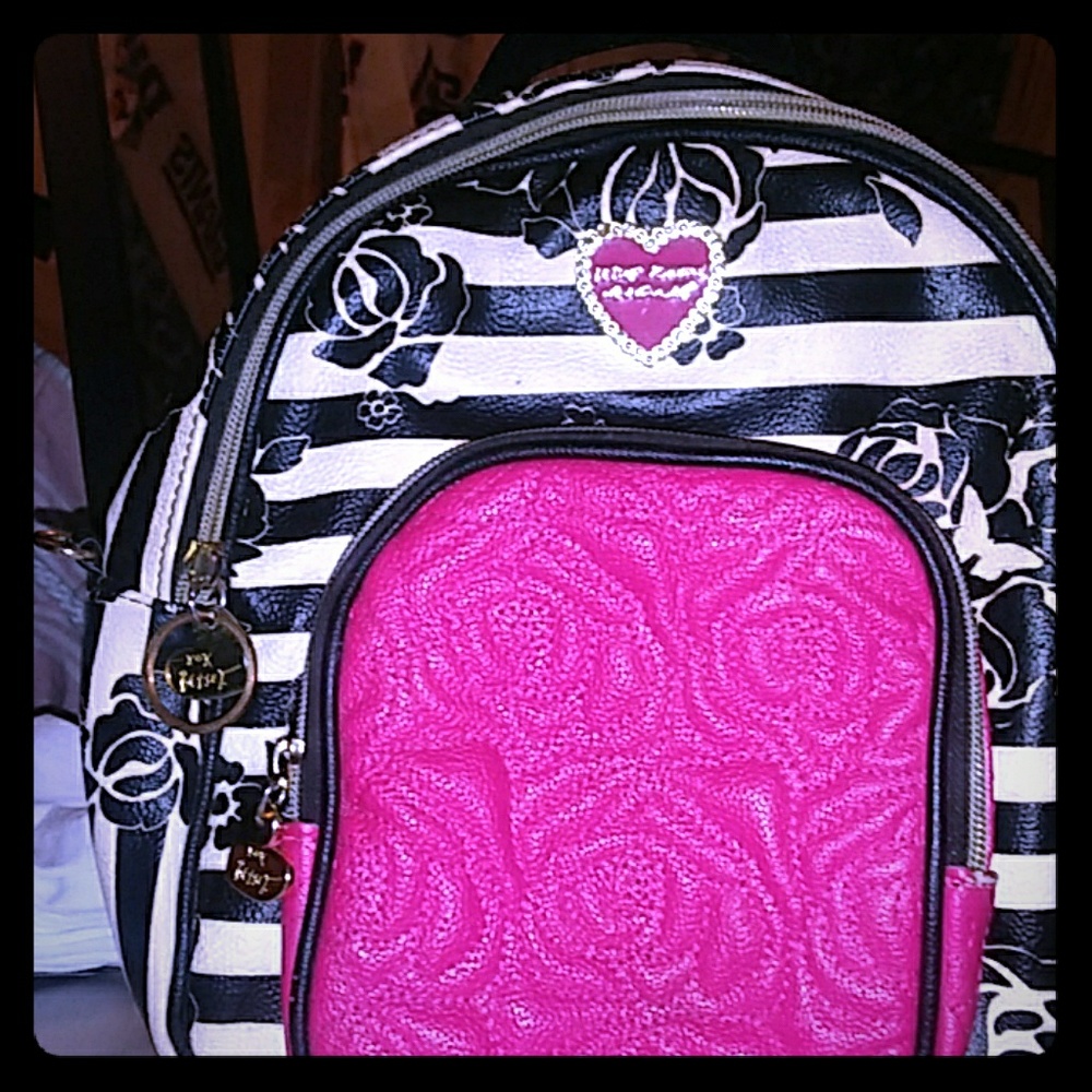 Betsy Johnson mini book bag